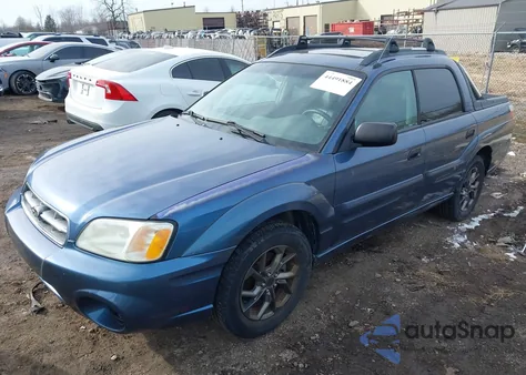 2005 Subaru Baja Sport из США, поврежденный, VIN 4S4BT62CX57106153